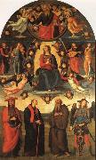 The Assumption of the Virgin with Saints PERUGINO, Pietro